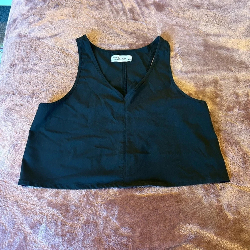 Vanilla Star Workout Crop Top Tank